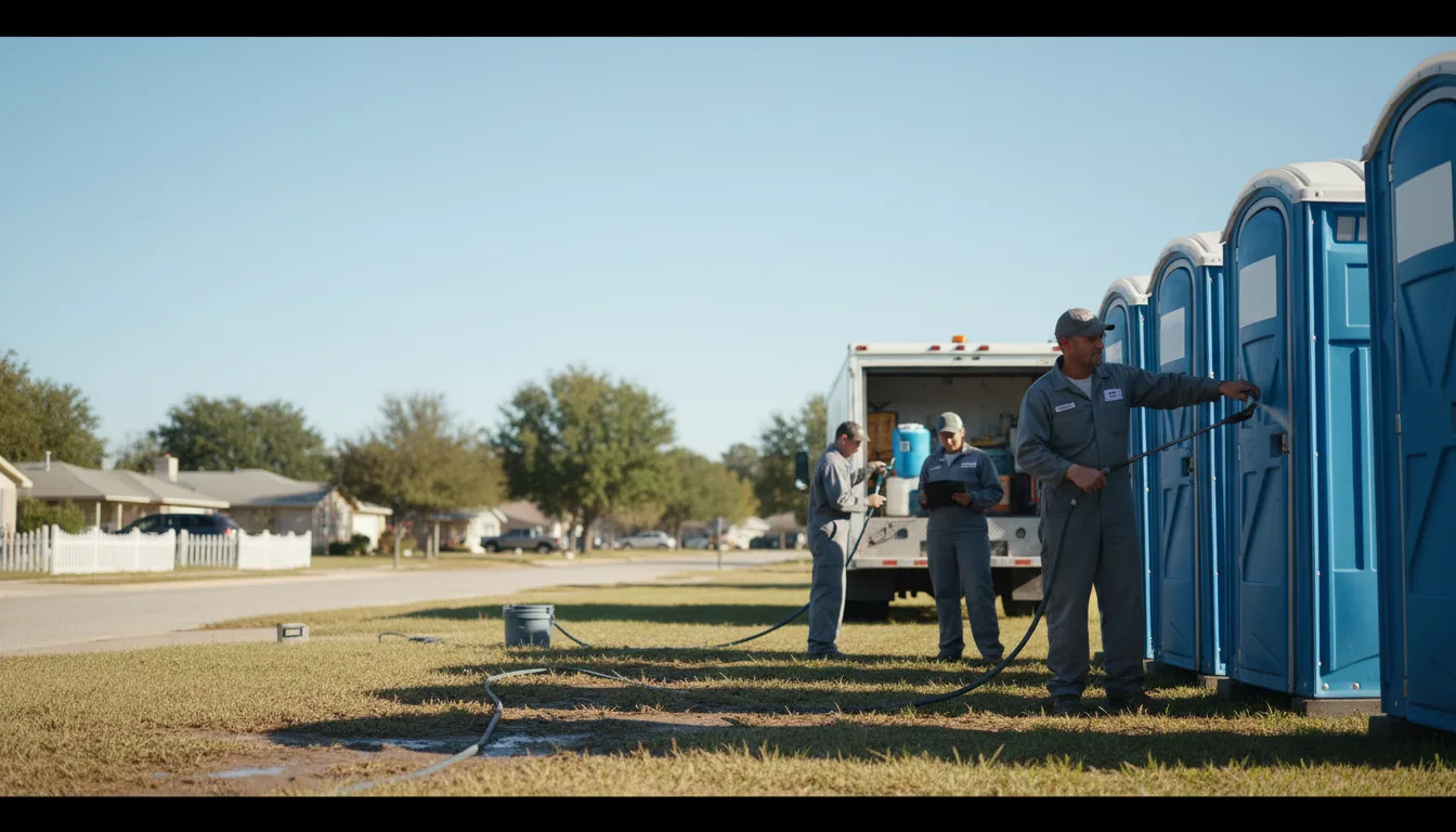 Long-Term Portable Toilet Rental in Dekalb, IL near me